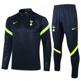 Tottenham Hotspur Trainings Sweatshirt Pak Kwart-Zip 2021-22 Blauwe